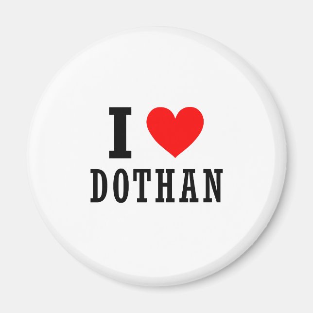 Dothan, Alabama Magnet (Framsidan)