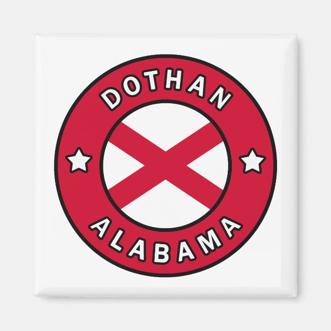 Dothan Alabama Magnet (Framsidan)