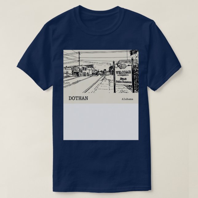 Dothan Alabama TShirt 1 T Shirt (Design framsida)