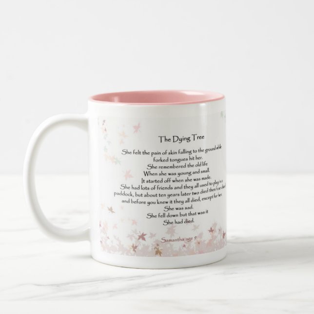 Döträd Två-Tonad Mugg (Vänster)