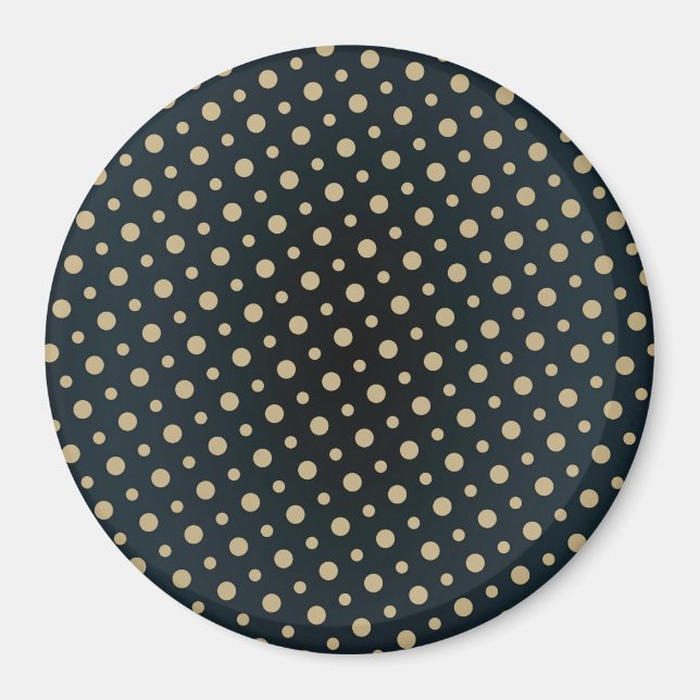 Dots Mönster Magnet (Framsidan)