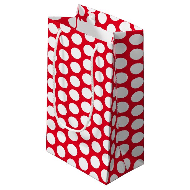 Dots Nice Polka dots Gift Bag (Framsidan Vinklad)
