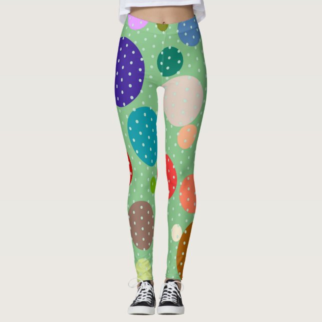 Dots på Dots Leging Leggings (Framsida)