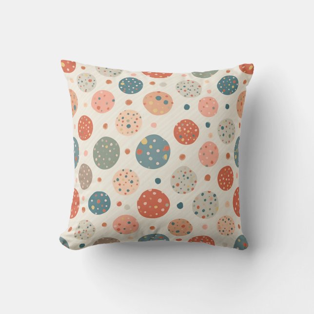 Dots Pillow Cushion Kudde (Framsida)