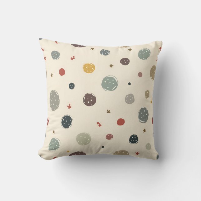 Dots Pillow Cushion Kudde (Framsida)