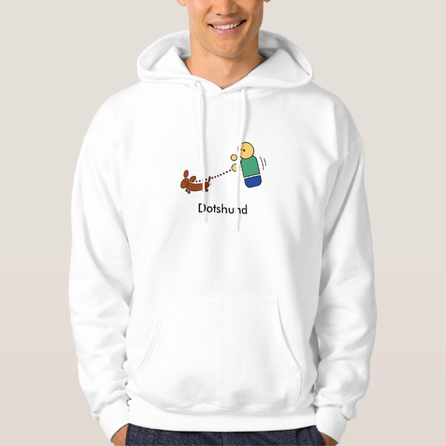 Dotshund Hoodie (Framsida)