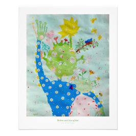 Dotsie och Daughn Fototryck