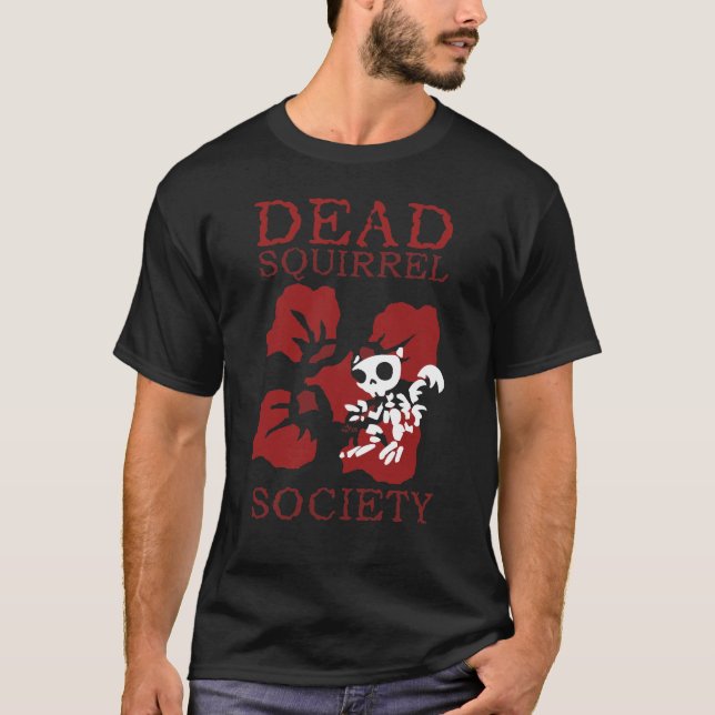 Dött ekorresamhälle t-shirt (Framsida)