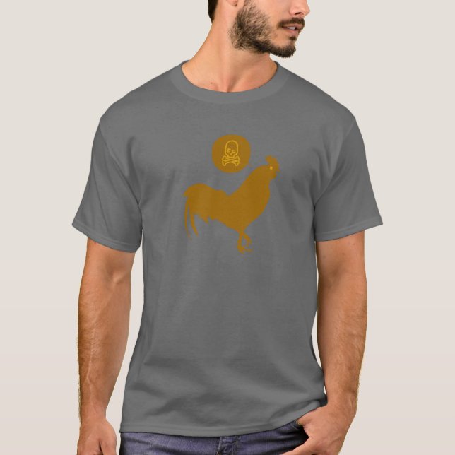 Dött gå för höna t-shirt (Framsida)