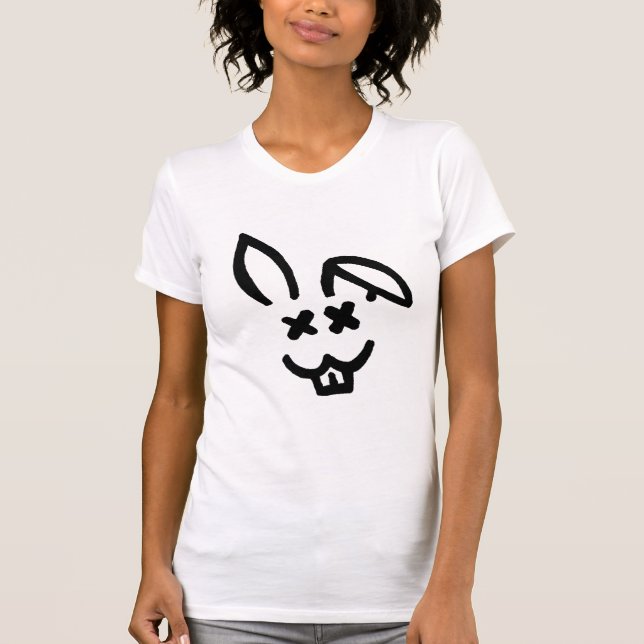 Dött kaninsamhälle tee shirt (Framsida)