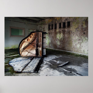 Dött piano poster