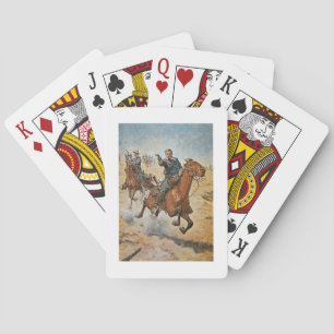 Dött säkert: en U.S.-kavalleritrooper i 1870sna Casinokort