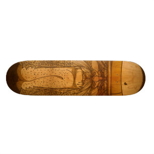 Dött trä 2 skateboard bräda 20,5 cm