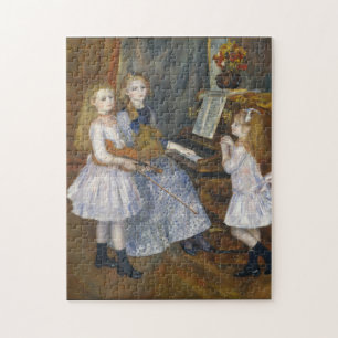 Döttarna i Catulle Mendès av Auguste Renoir Pussel