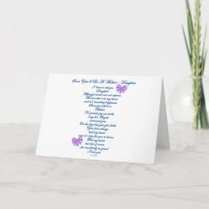 Dotter 1:a Baby Kort
