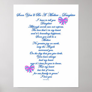 Dotter 1:a Baby Poster