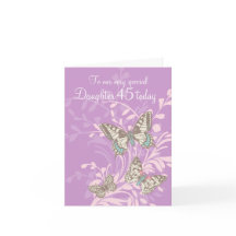 Dotter, 45-årsdagars smörgåskort