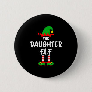 Dotter Alv Matchande Familj Jul Knapp