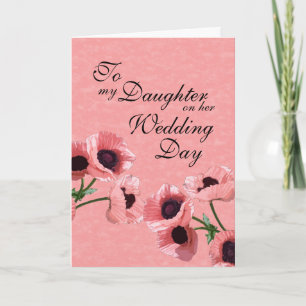 Dotter Bröllopsdag Kort