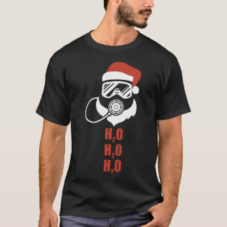 Dotter för SCUBADIVING H2O santa T Shirt