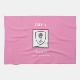 Dotter, första kommunfullmäktige Silver Chalice Kökshandduk