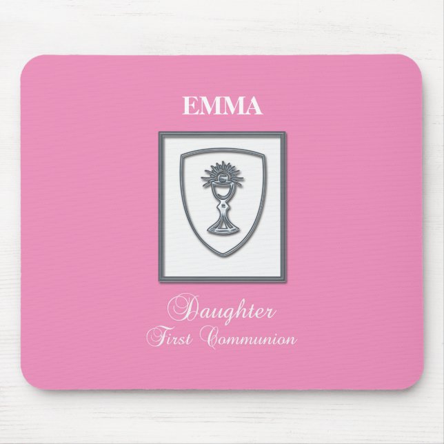 Dotter, första kommunfullmäktige Silver Chalice Musmatta (Framsidan)