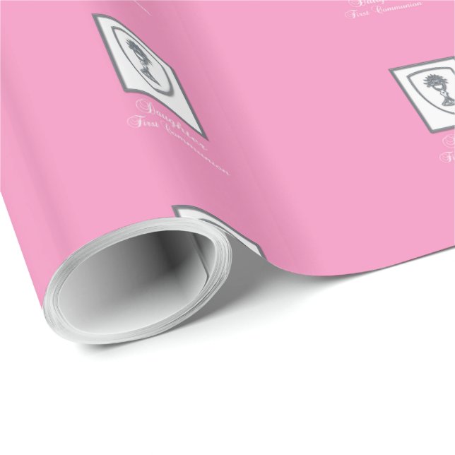 Dotter, första kommunfullmäktige Silver Chalice Presentpapper (Rullad Hörn)