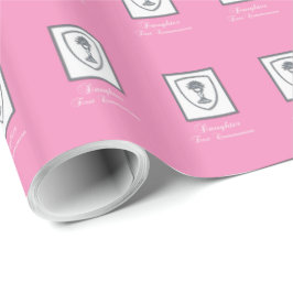 Dotter, första kommunion silverkalk presentpapper