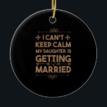 Dotter Gifta sig Bachelorette Party Julgransprydnad Keramik<br><div class="desc">1</div>