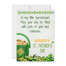 Dotter - Glad St Patricks Day-kort