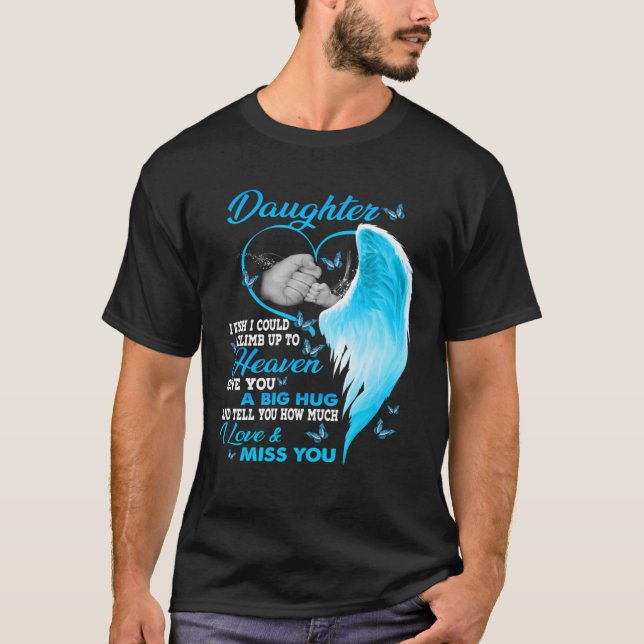 Dotter Guardian Angel i himmelsfröken Dotter Min T Shirt (Framsida)