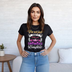 Dotter hedrar pappa brandmäns arv t shirt