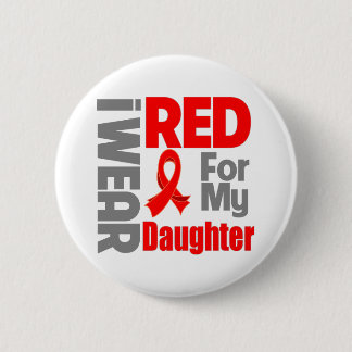 Dotter - I Bära Red Ribbon Knapp