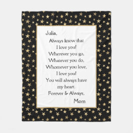 Dotter i Kärlek Fleecefilt