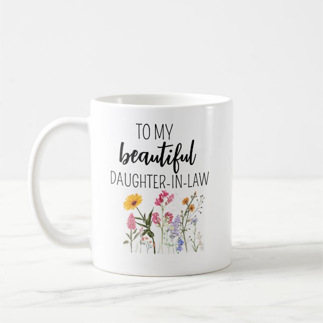 Dotter i Lag Mugg, svärdotter, gåva Kaffemugg (Vänster)