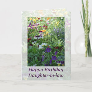 Dotter-in-law Birthday Kort