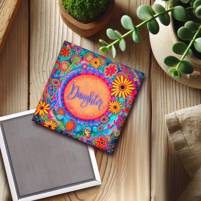 "Dotter" Inspirief Magnet (Skapare uppladdad)
