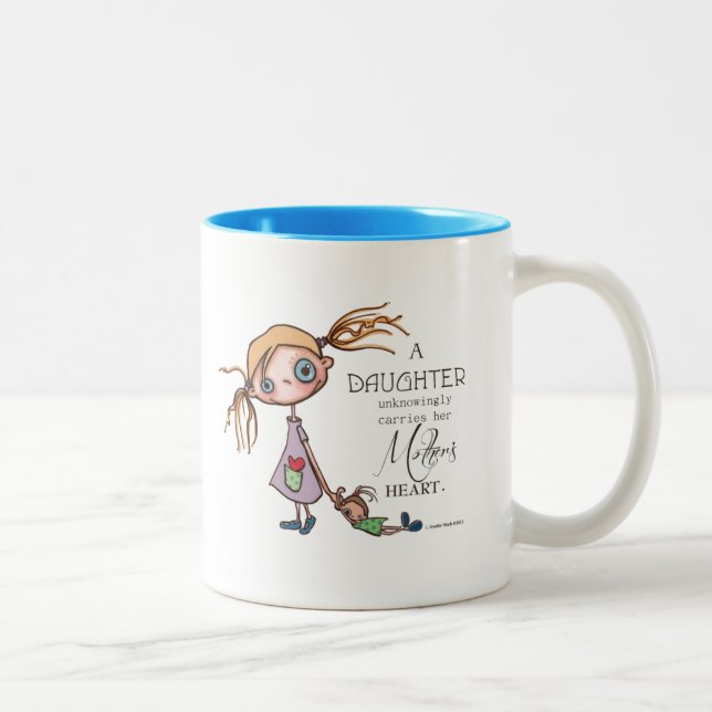 "Dotter" kaffemugg (Höger)