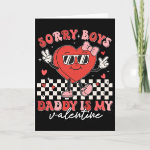 Dotter ledsen pojkar pappa är min valentin barn tj kort