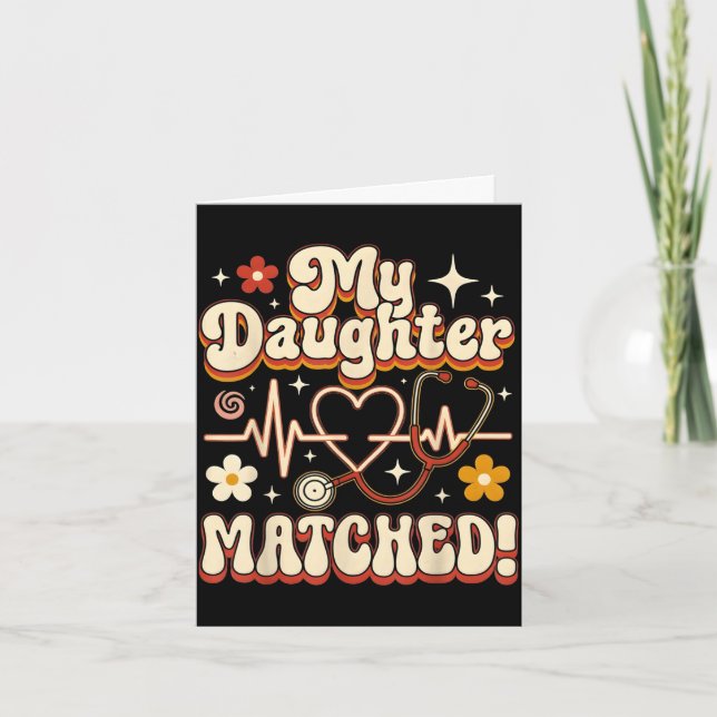 Dotter matchade på residensmatchdagen 2026 medicin kort (Framsida)