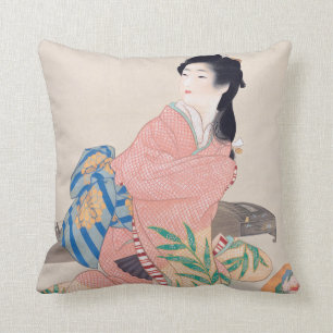 Dotter Miyuki (Elegant Japanska Dam, asiatiska kon Kudde