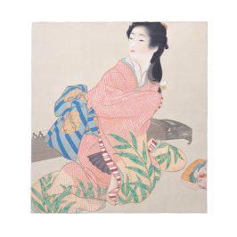 Dotter Miyuki (vackra japanska Dam) (asiatiska) Anteckningsblock