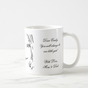 Dotter Namn Emily Typography Mugg