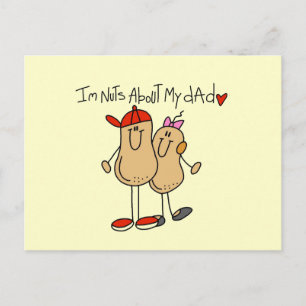 Dotter - Nöt Om mina Pappa T-shirts och gåvor Vykort