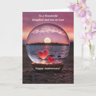 Dotter och son i Hearts-jubileet Kort