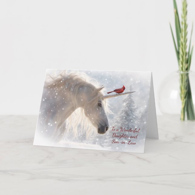 Dotter och son i Jul-Helgdag Kort (Framsida)