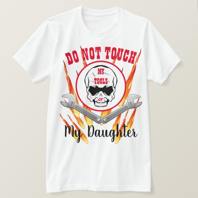 Dotter och Verktyg-offert T Shirt (Design framsida)