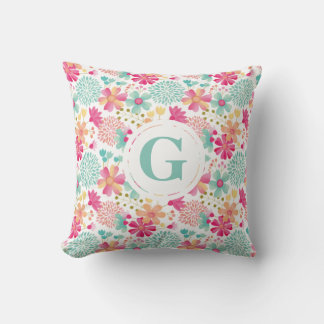 Dotter Room Personlig Brev Blommigt Pillow Kudde