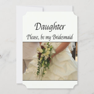 Dotter Snälla, Bridesmaid Inbjudningar