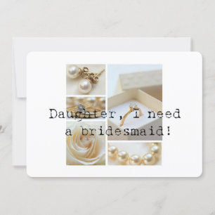 Dotter Snälla, Bridesmaid Inbjudningar